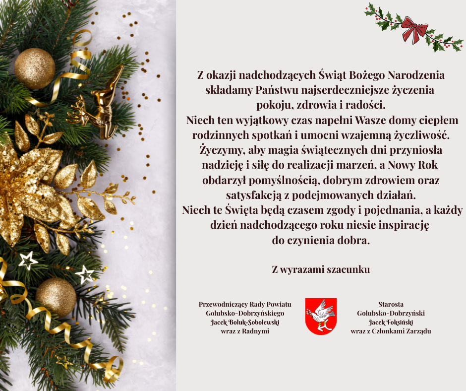 życzenia Bożonarodzeniowe 2025