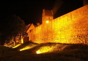 Town walls of Golub from the I half of the XIV century, photo: Krzysztof Barczykowski