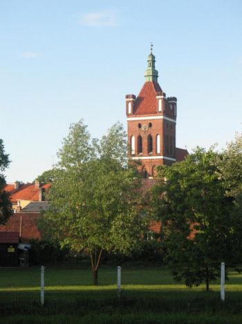 Golub’s gothic church from the XIV century, photo: Marcin Nowak