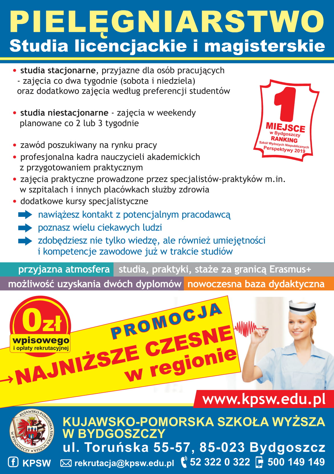 Pielęgniarstwo na KPSW