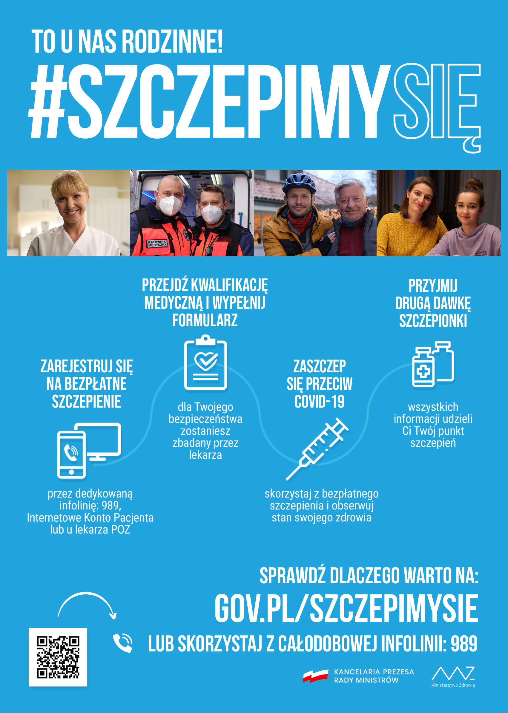 Plakat Szczepienie przeciw Covid-19