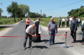 uroczyste otwarcie drogi powiatowej nr 2107C - zdjęcie nr 8