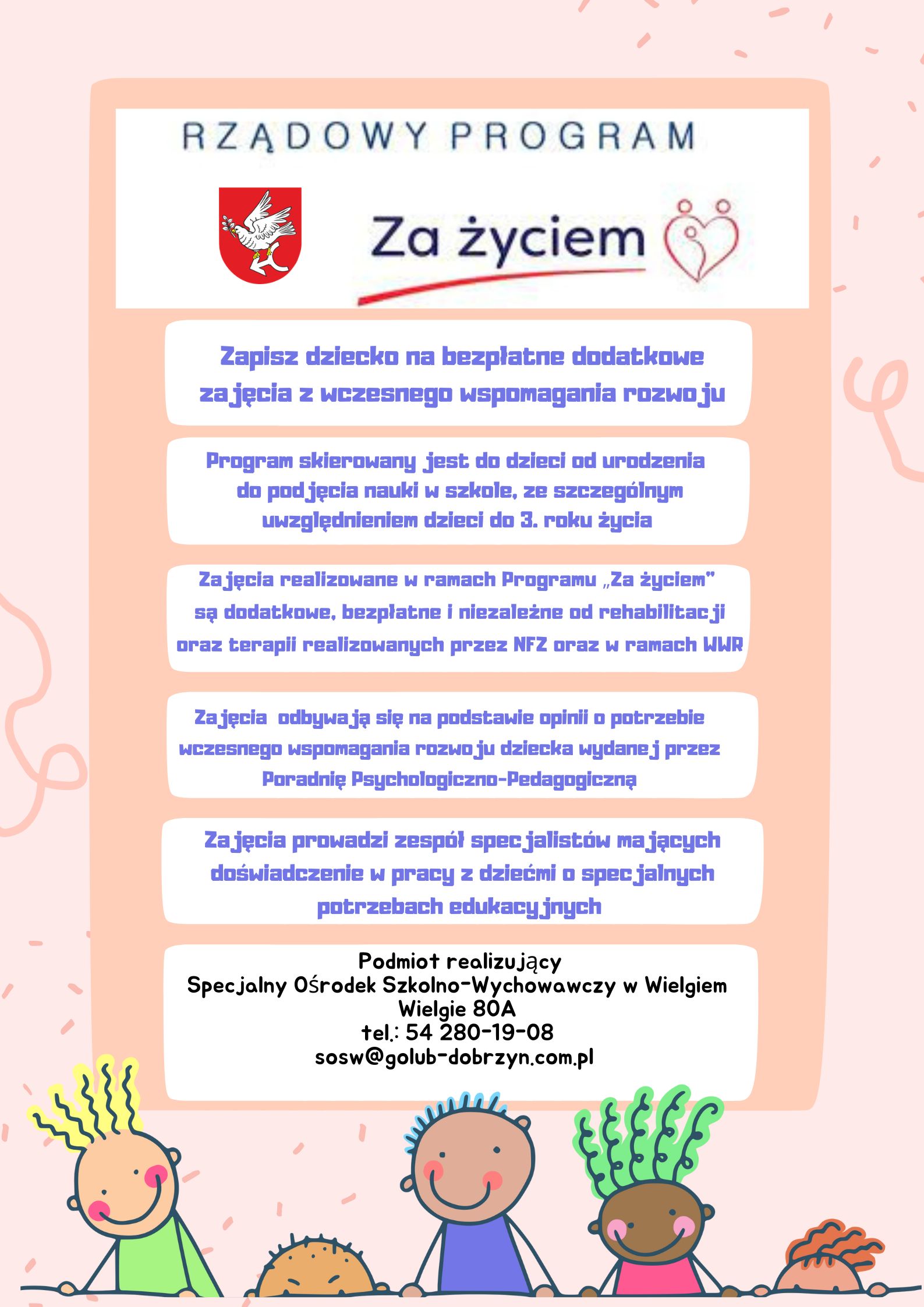 Program „Za życiem” w Powiecie Golubsko-Dobrzyńskim