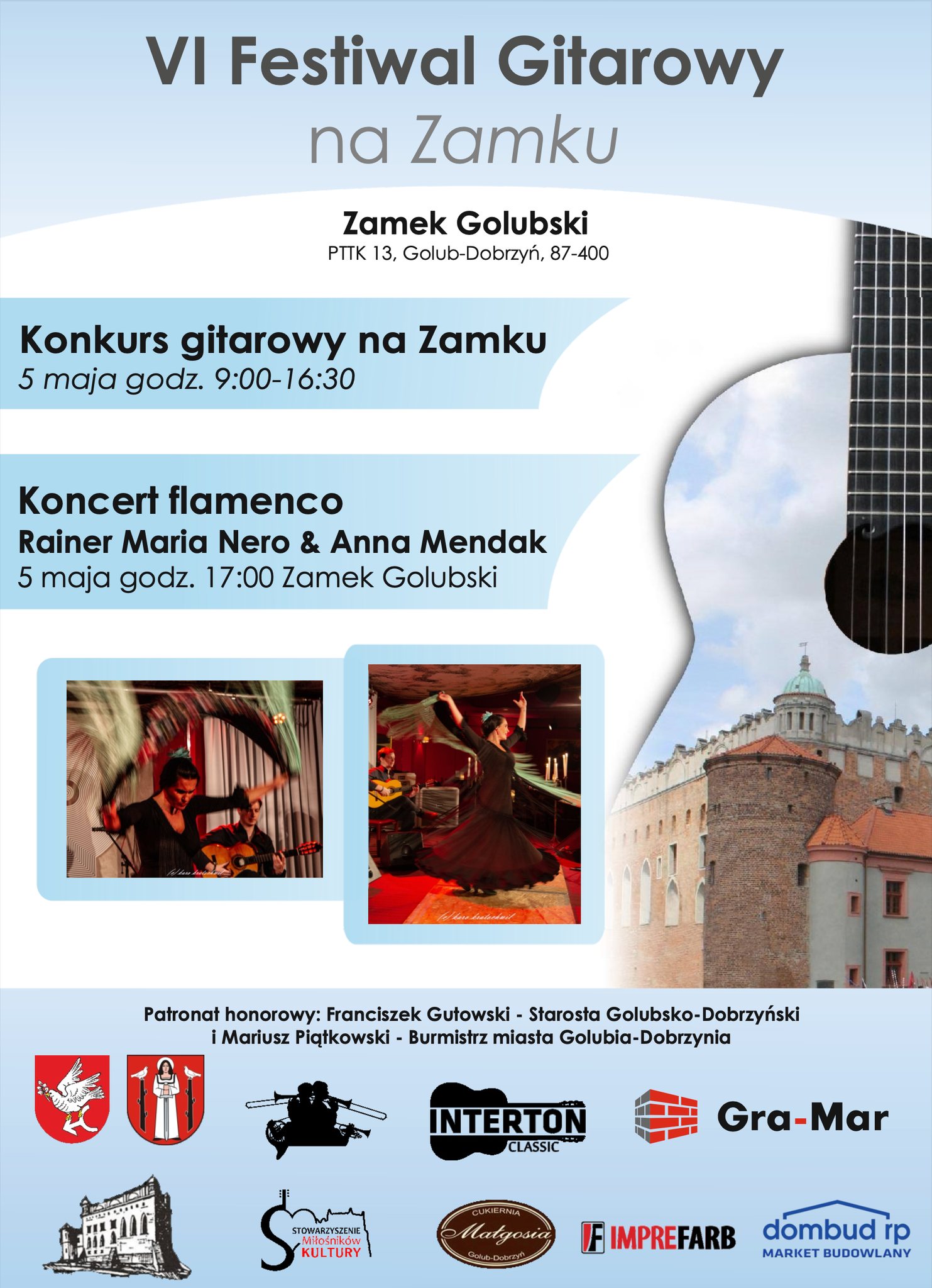 Festiwal gitarowy na zamku