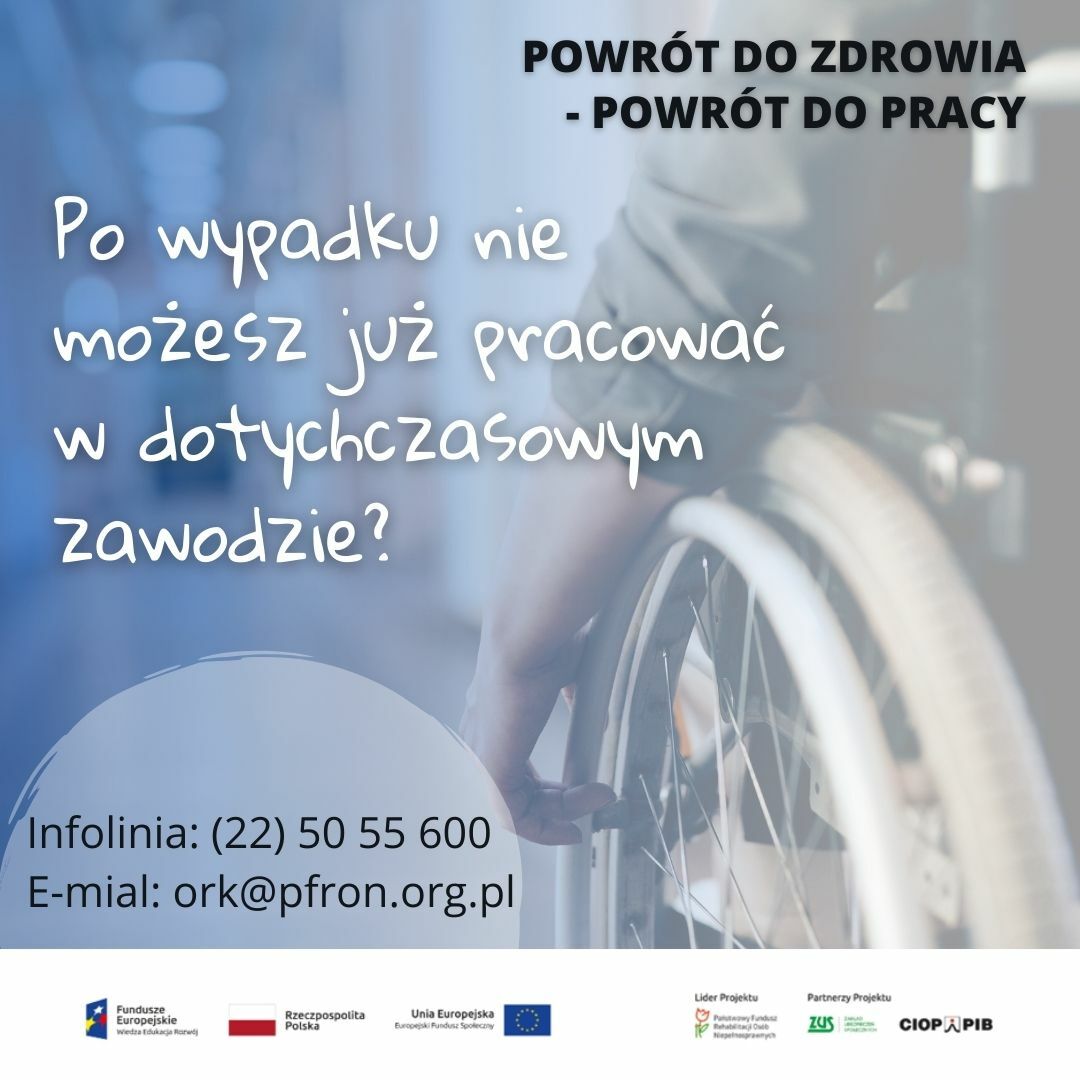Osiągnij sukces na rynku pracy i przystąp do kompleksowej rehabilitacji!
