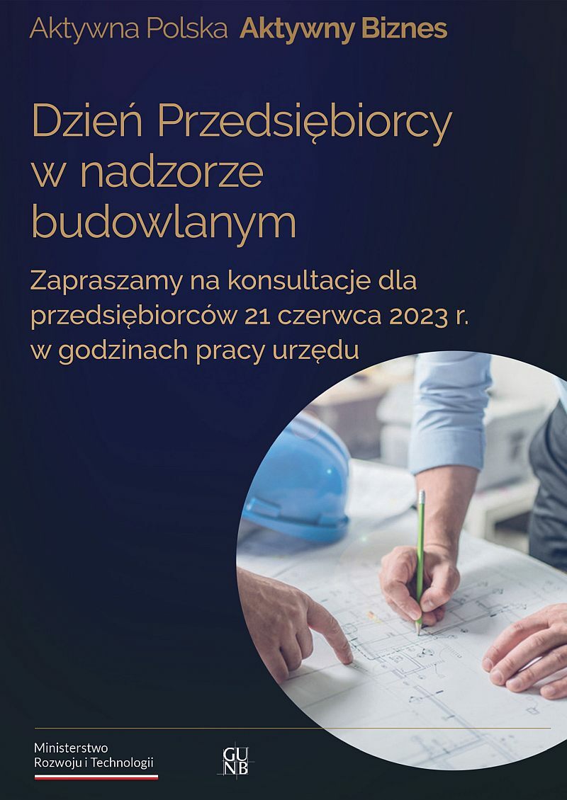 Dzień przedsiębiorcy w Nadzorze Budowlanym