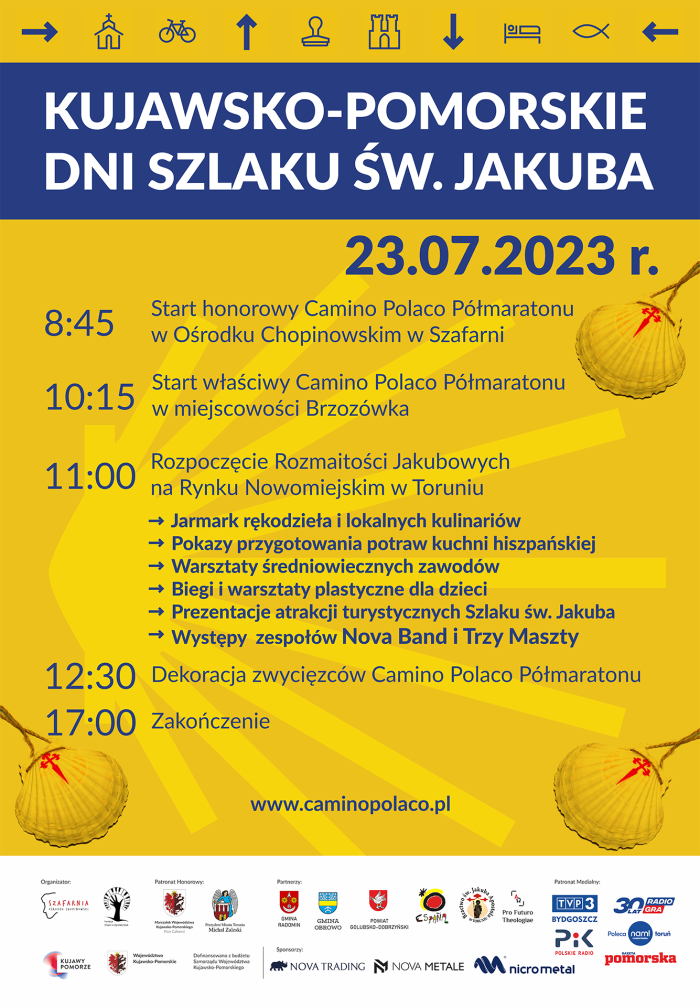 Plakat Camino Polaco 2023 vs2
