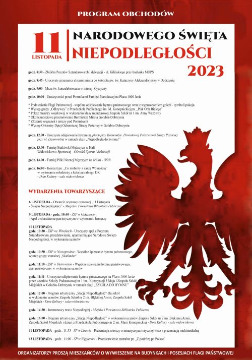 PROGRAM OBCHODÓW 11 LISTOPADA 2023 2 strona