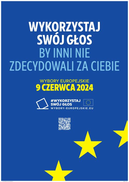 Wykorzystaj swój głos_plakat
