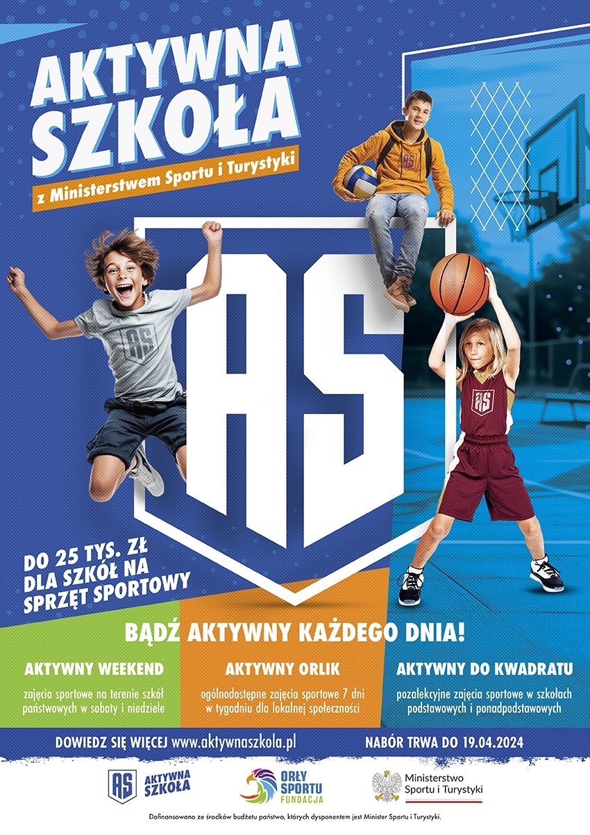 Plakat Aktywna Szkoła