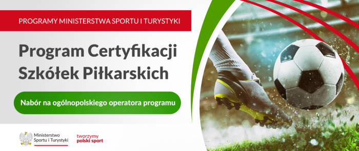 program certyfikacji szkółek piłkarskich