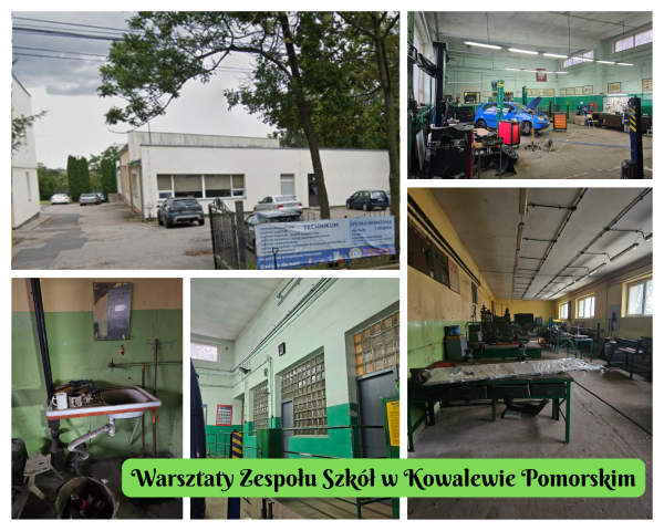 Warsztaty Zespołu Szkół w Kowalewie Pomorskim