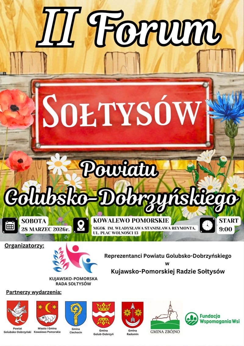 Plakat Forum Sołtysów 2026