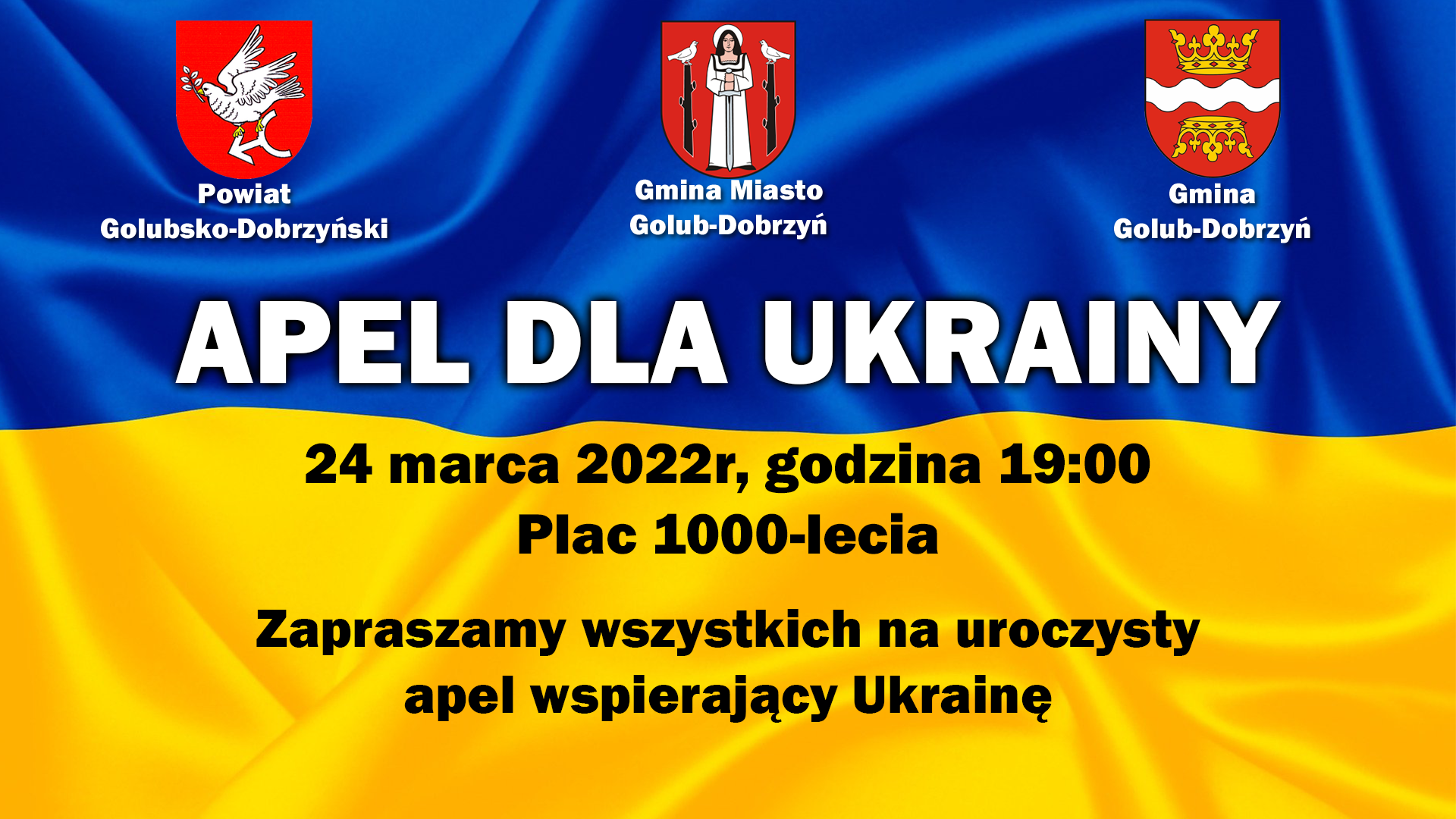 Apelu wspierający Ukrainę