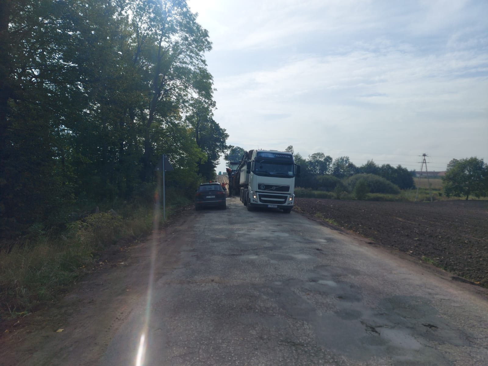 Trwają prace przy remoncie drogi powiatowej relacji Golub-Dobrzyń – Dulsk - Radomin!